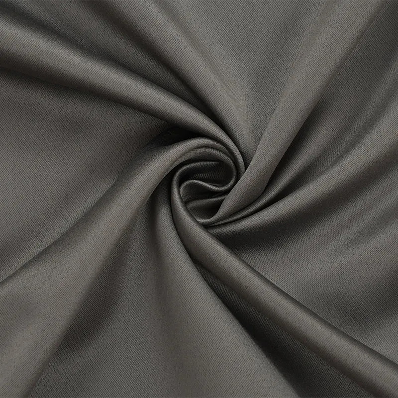 Nisha Blackout Curtain (Grey) - Set Of Two media 5