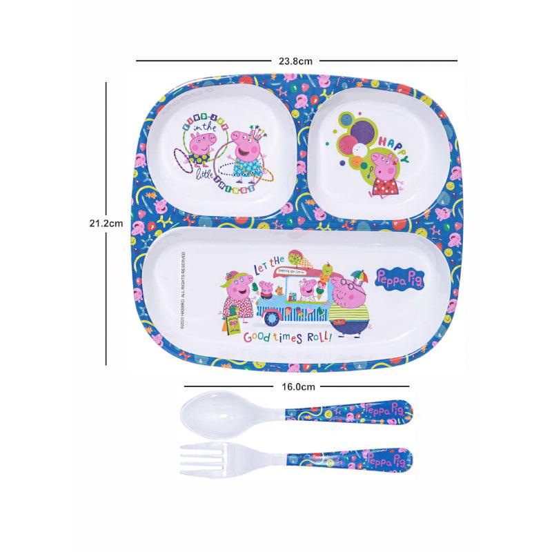 Servewell Peppa Pig Party Kids Dining Set - Five Piece Set media 4
