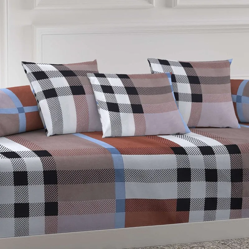 Lumira Printed Diwan Set - Six Piece Set media 4