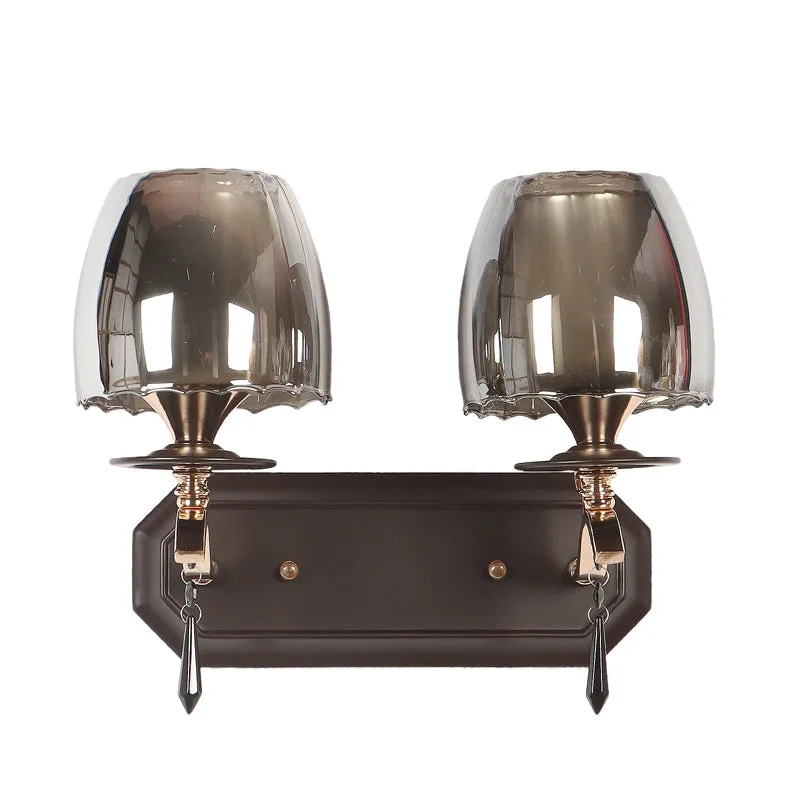 Onyxa II Iron Wall Lamp - Black media 5