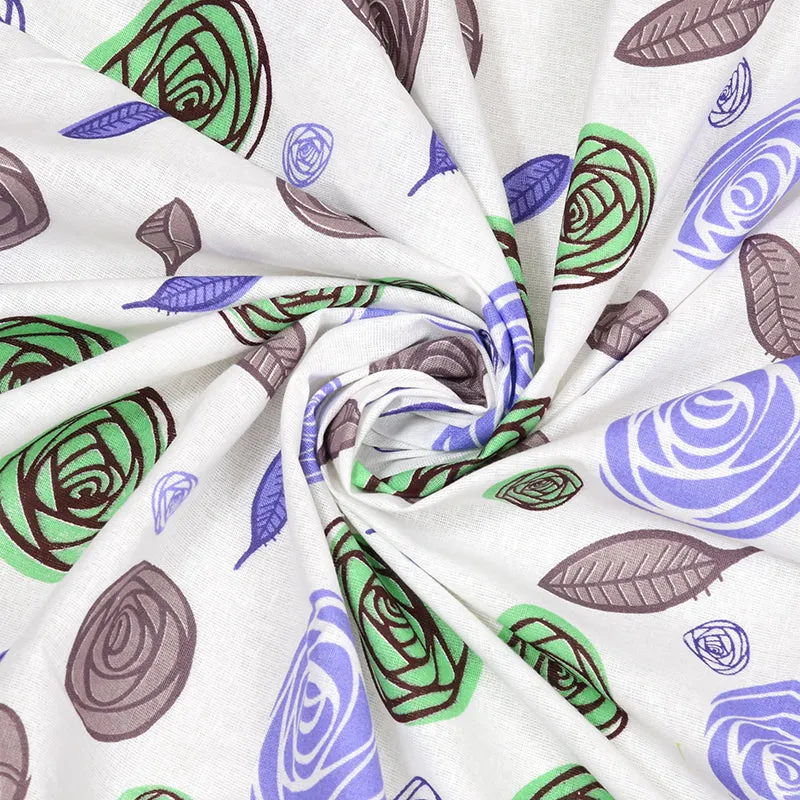 Rose Dune Cotton Bedsheet - 160 TC media 3