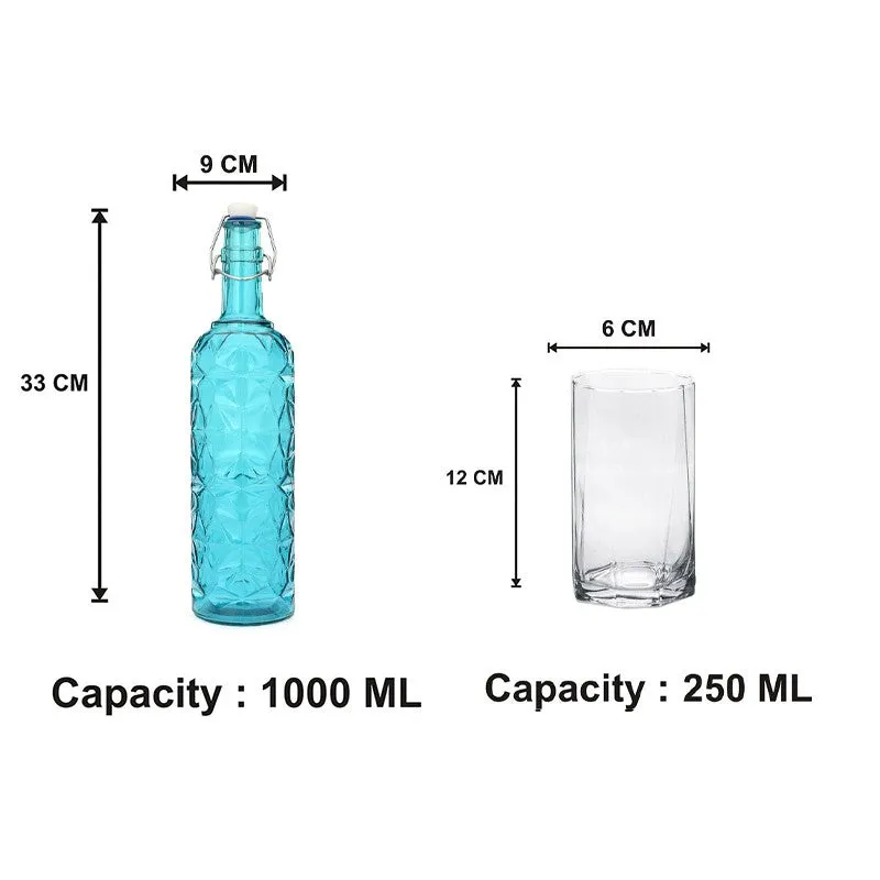 Banks 1000 mL Water Bottle With 250 mL Glasses - Five Piece Set media 8