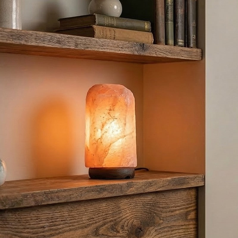 Himalayan Glow Salt Crystal Table Lamp