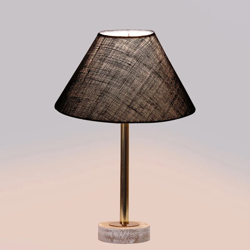 Sienna II Rodin Wooden Table Lamp - Blue,Gold,White media 5