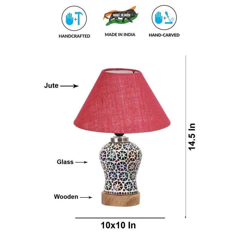 Weylon Wooden Table Lamp - Multicolor media 8