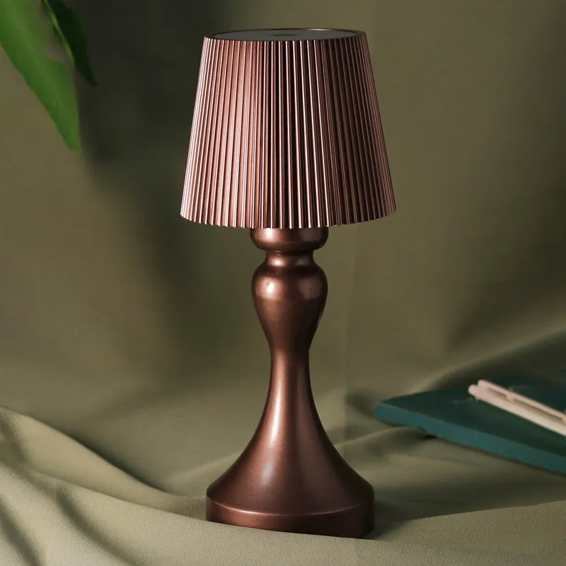 Lumintel Table Lamp - Brown media 2