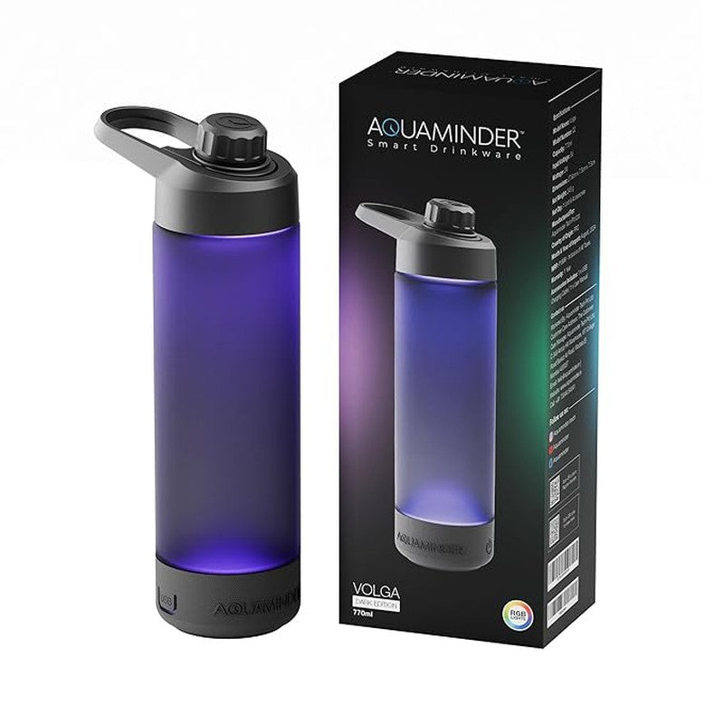 Sound and glow of Hydration Smart Water Bottle - Black (770 mL) media 4