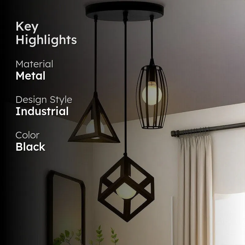 Paloma Light Cluster Metal Ceiling Lamp media 2