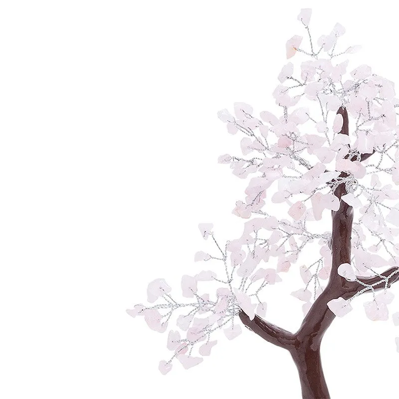Agate Wishing Tree Handcrafted Showpiece - Pink media 5