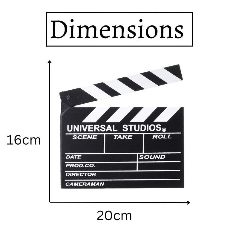Director'S Board Wooden Showpiece - Black media 4