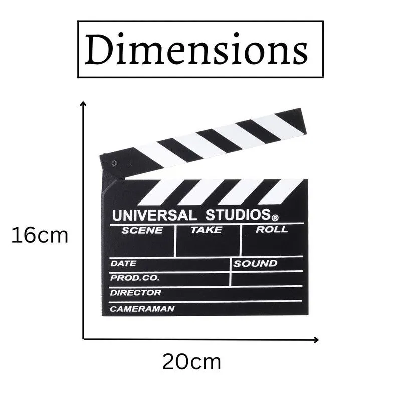 Director'S Board Wooden Showpiece - Black media 4