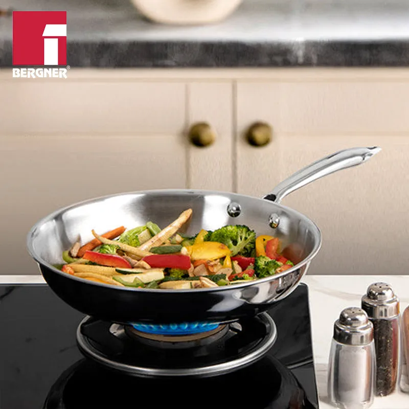 Bergner Argent Triply Frypan - 20 CM media 1