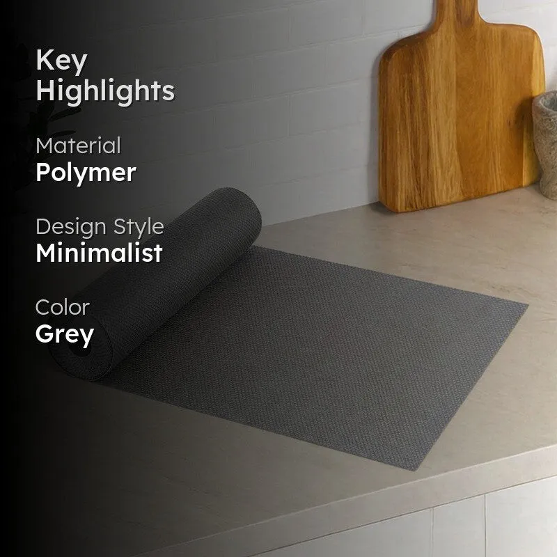 Laxis HomeShield Shelf Liner Mat - Grey media 2