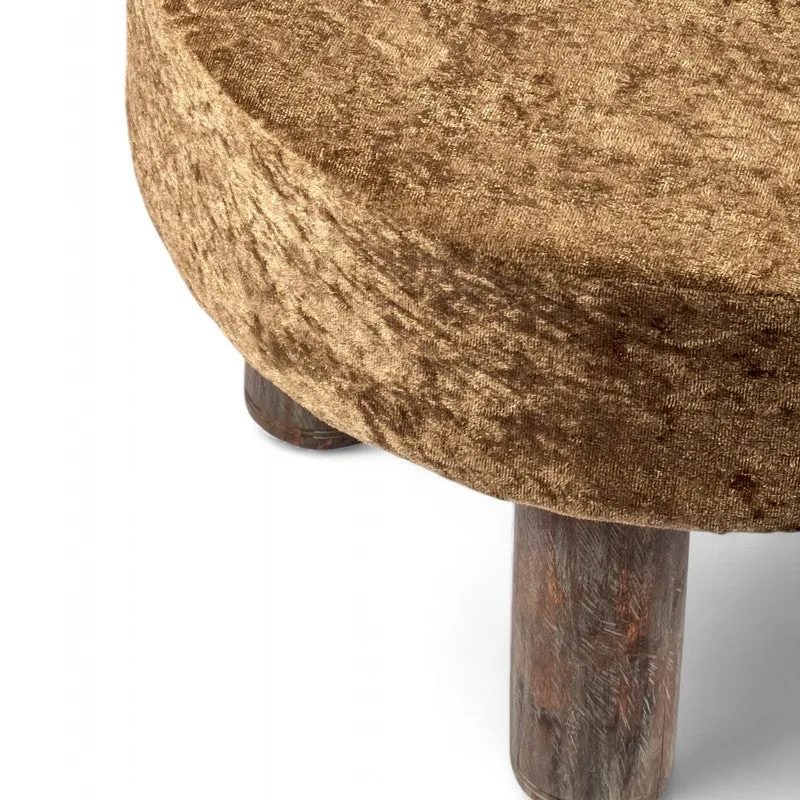 Gorvo Sheesham Wooden Stools (Brown) - Set Of Two media 4