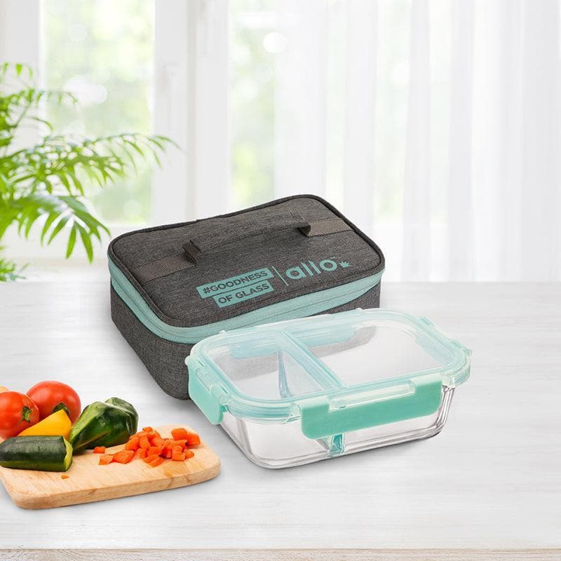 Casper Lunchbox With Bag (Grey) - 1000 ML media 3
