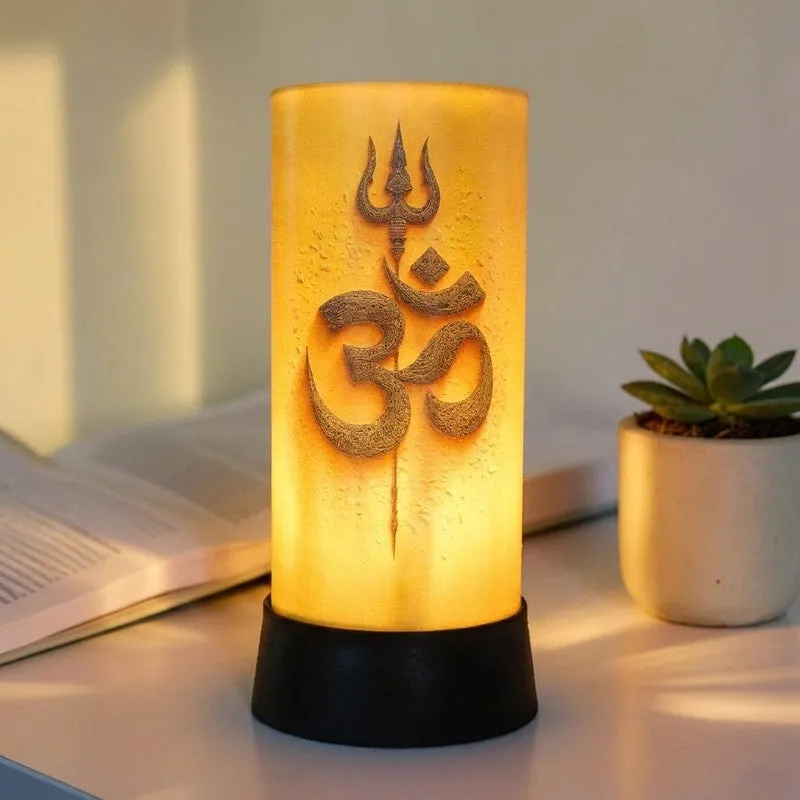Om Divine Handmade Table Lamp media 1