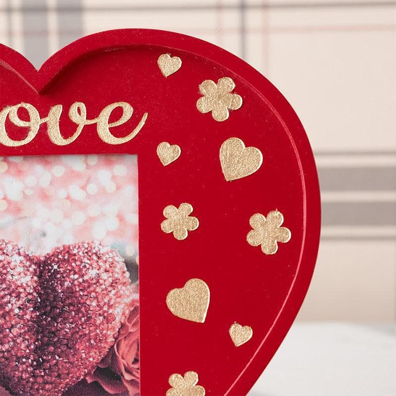 Lovely Luxe Photo Frame - Red media 3