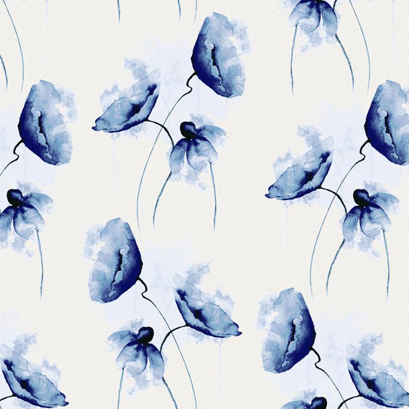 Print Bliss Sateen Floral Cotton Bedsheet - 300 TC media 4