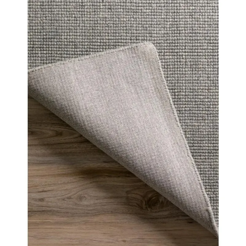 Handloom Hand Loomed Legacy Wool Rug - Grey media 6