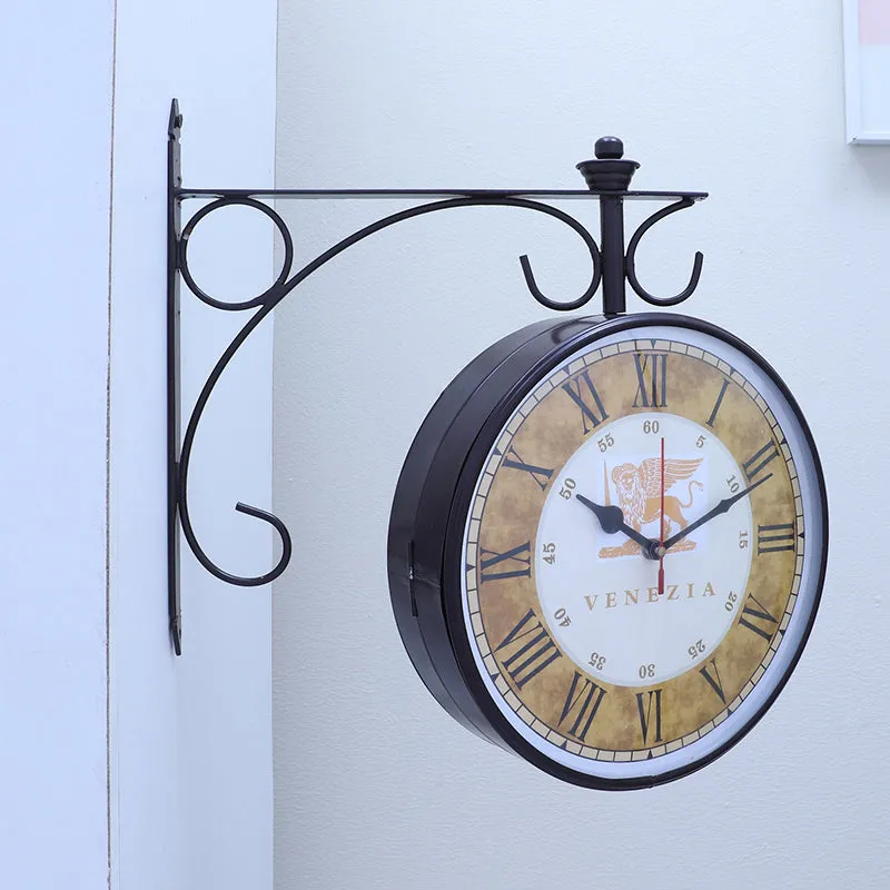 Time Wanderer Iron Wall Clock media 3