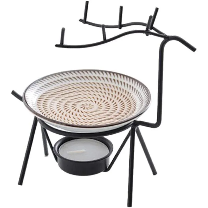 Deer Dona Tealight Candle Holder - Set Of Two media 7