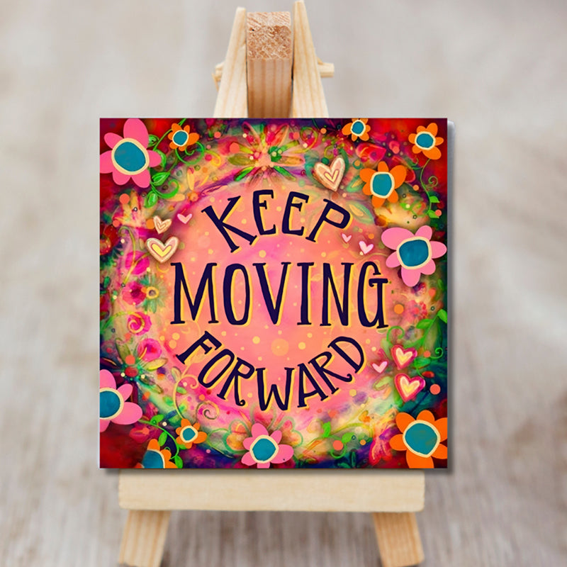 Move Forward Canvas Showpiece