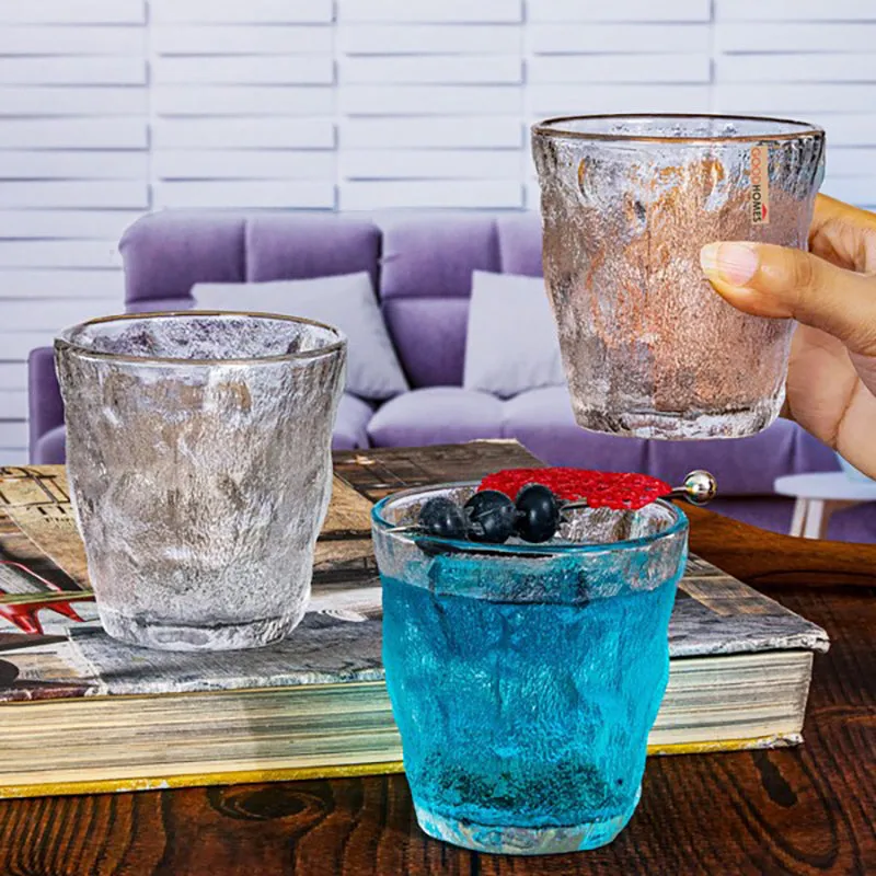 Glass Scotch Glasses (260 mL Each) - Set Of Four media 4