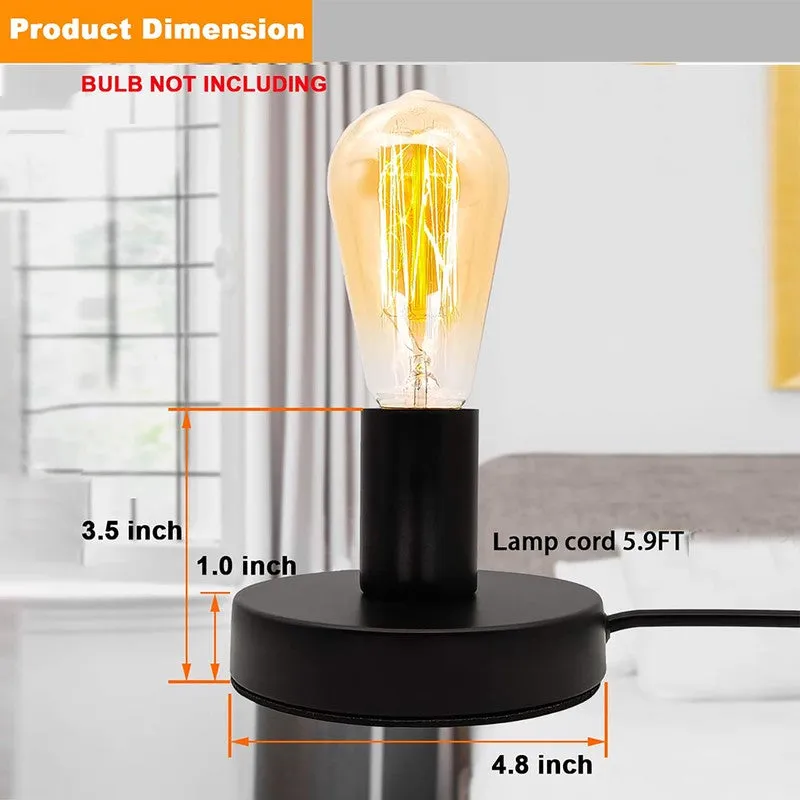 MinimalNest Table Lamp (Black) - Set of Two media 8