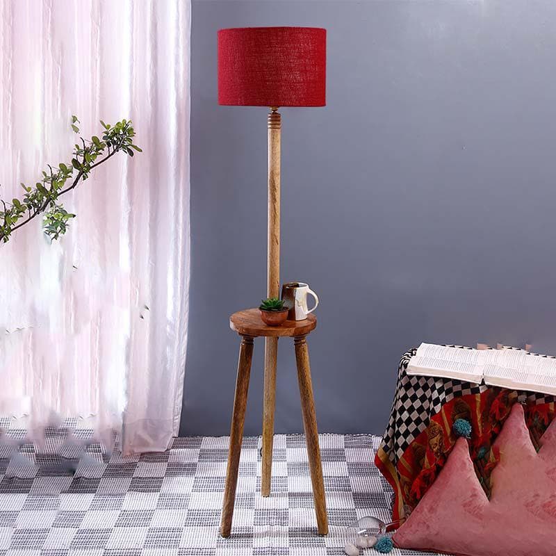 Tripod Floor Lamp - Red media 3