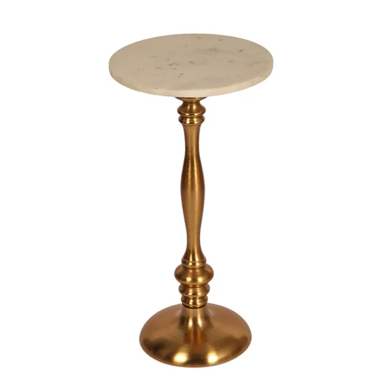 Aurevo Accent Table - Gold media 4
