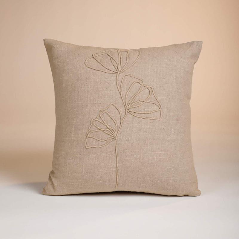 Flora Treav Embroidered Cushion Cover media 2