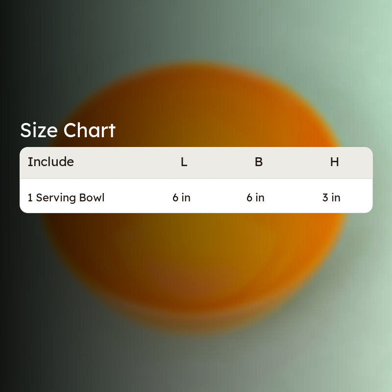 Ivera Serving Bowl (Orange) - 800 ML media 10