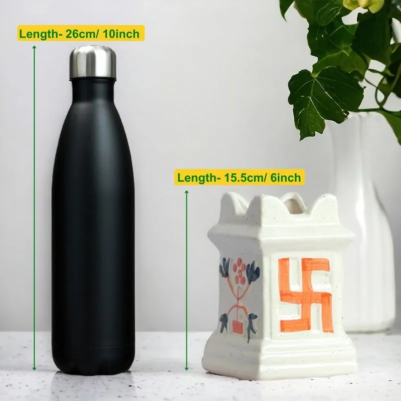 Swastika Planter - White media 5