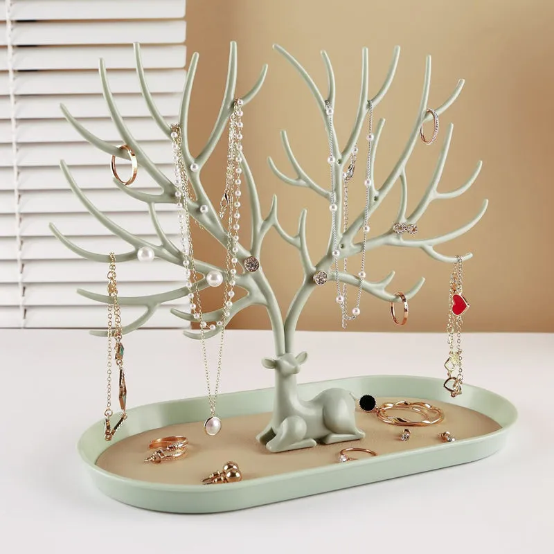 World Tree Jewellery Organizer - Mint Green media 1