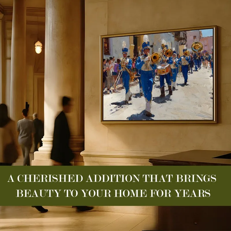 Parade Beats Canvas Wall Painting With Frame media 7