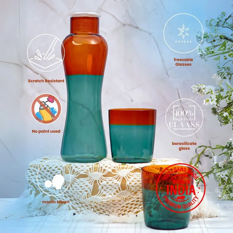 UrbanHydro Everyday Carry Bottle With Glasses - Three Piece Set media 4