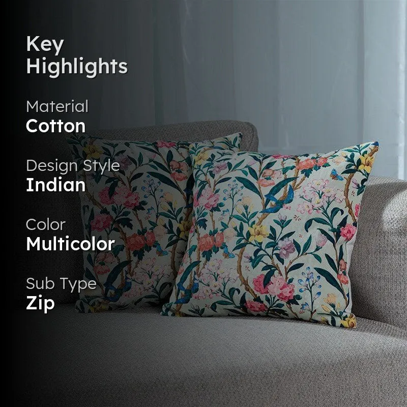 Garden Glow Cushion Cover - Set Of Two media 2