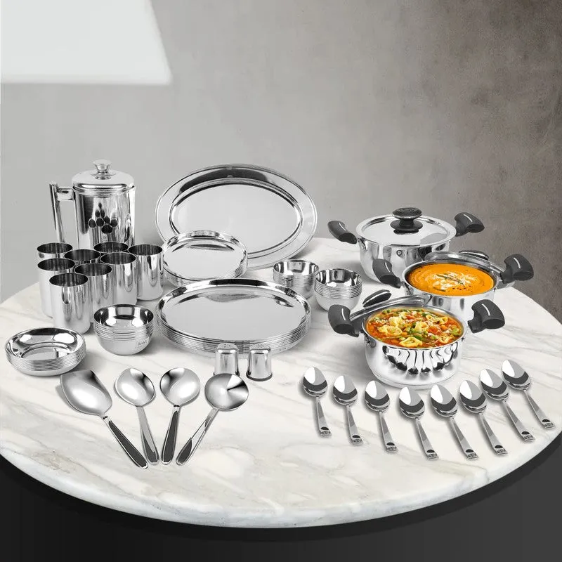 Kraft Zyvora Luvia Dinner Set - 76 Piece Set media 3