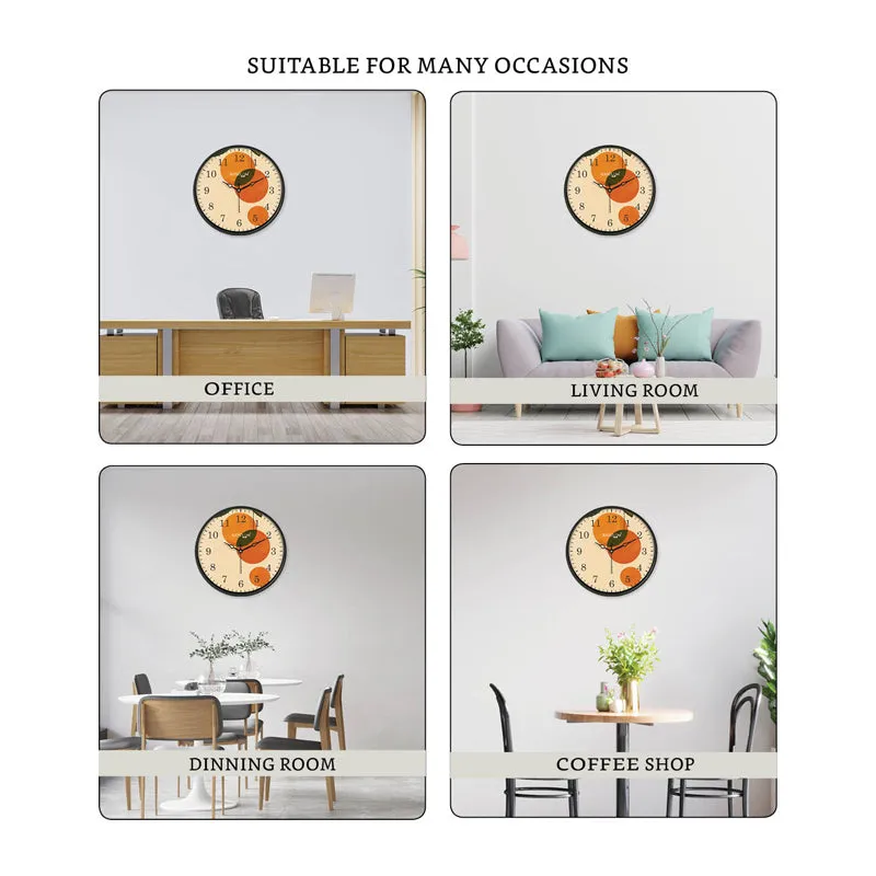Mateo Sweep Silent Wall Clock media 9