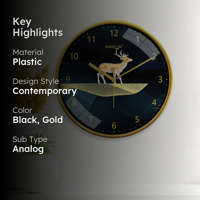 Soren Sweep Silent Wall Clock media 2