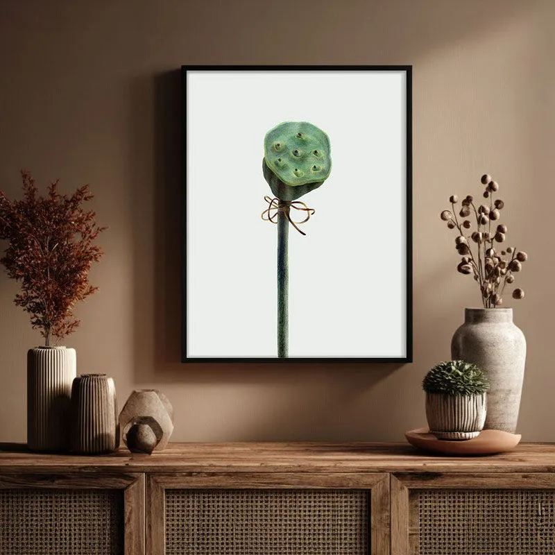 Lotus Pad Archival Paper Wall Art With Frame media 3