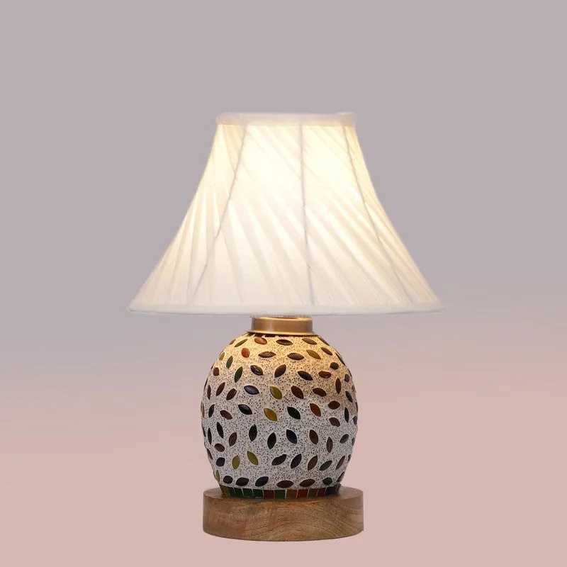 Velora Arc Wooden Table Lamp - Multicolor media 6