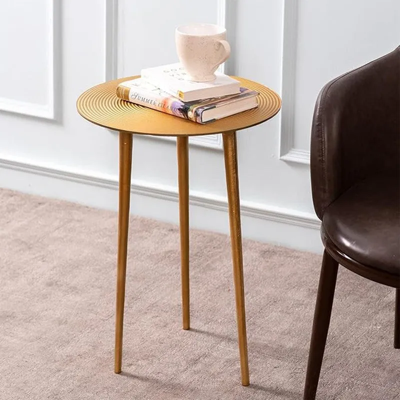 Huddle Center Table (Gold) - Set Of Two media 1