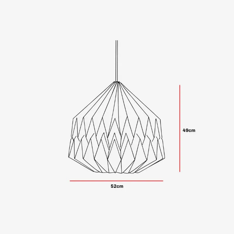 Fig Living Big Pleat Ceiling Lamp media 11