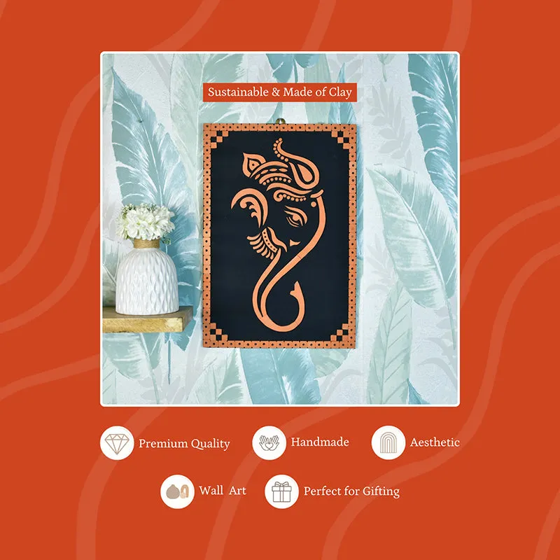 Ashtavinayak Terracotta Wall Art media 8