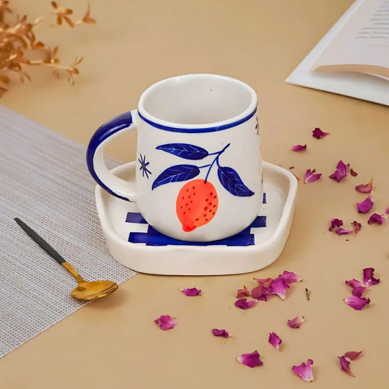 Infusa Ceramic Coffee Mug (310 mL) - Two Piece Set media 3