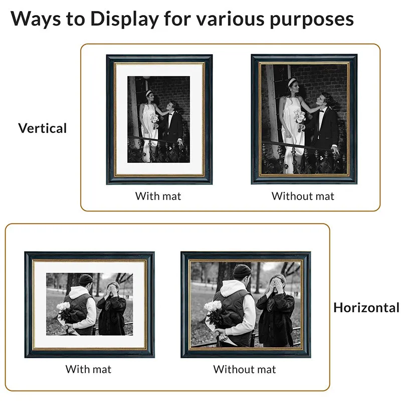 Treega Photo Frame (Black) - Set Of Four media 5