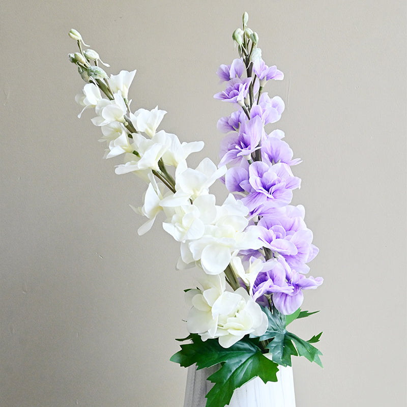 Solene Artificial Polyester Flower Stick - Purple media 5