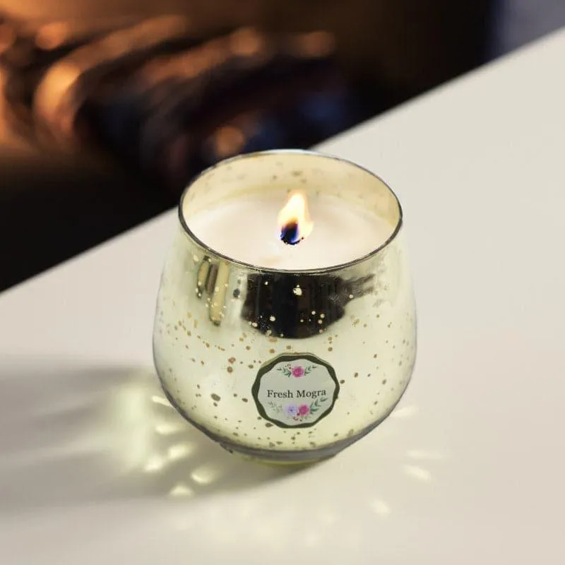 Glimmer Gala Scented Candle - Gold media 4