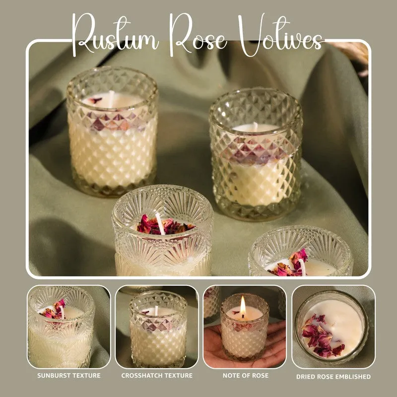 Marble Aura Candle - Set Of Four media 5